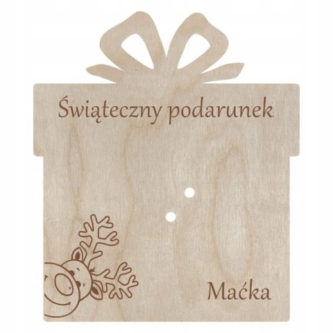 Bon Podarunkowy Voucher Prezentowy na Prezent Karta Podarunkowa Świąteczny