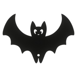Czarny Nietoperz 10 CM Zawieszka Halloween Dekoracja Ozdoba Dekor HDF