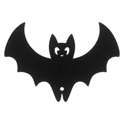Czarny Nietoperz 5 CM Mini Zawieszka Halloween Dekoracja Ozdoba Dekor HDF