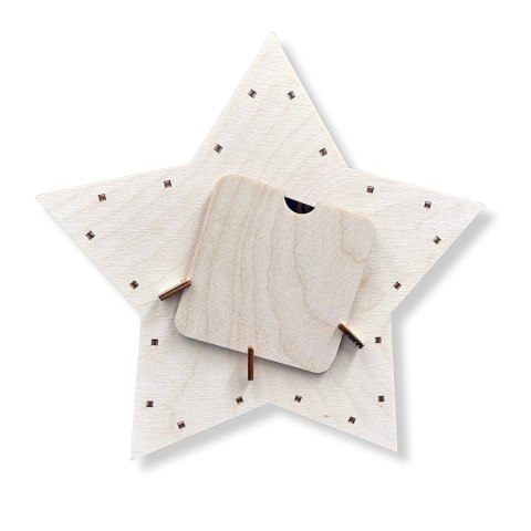 LAMPION Drewniana Gwiazdka ŚWIĄTECZNA Bałwan ŚWIĘTA Ozdoba Dekor BEZ LAMPEK