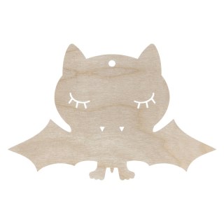 Nietoperz Zawieszka 15 CM Halloween Dekoracja Jesienna Okazja Dekor Sklejka