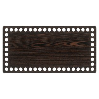 BAZA DO CHUSTECZNIKA DNO DO SZYDEŁKOWANIA PUDEŁKO NA CHUSTECZKI WENGE 26 CM