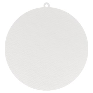 BIAŁA BOMBKA GŁADKA NA CHOINKĘ OZDOBY ŚWIĄTECZNE BOŻE NARODZENIE DECOR