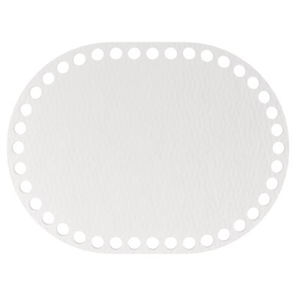 DENKO WIEKO BIAŁA BAZA DO KOSZYKA DNO SPÓD KOSZYCZKA SZYDEŁKA OWAL 20 X 15 CM