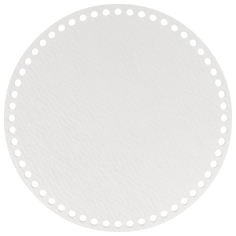 DENKO WIEKO BIAŁA BAZA DO KOSZYKA KOSZYCZKA DNO SPÓD SZYDEŁKA KOŁO 25 CM