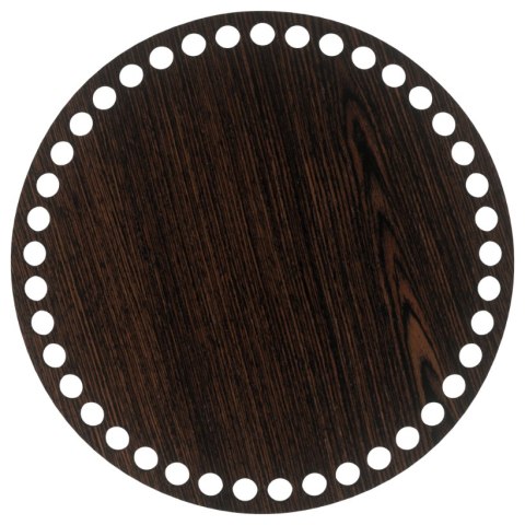 DENKO WIEKO DĄB WENGE BAZA DO KOSZYKA DNO SPÓD KOSZYCZKA SZYDEŁKA KOŁO 18 CM