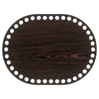DENKO WIEKO DĄB WENGE BAZA DO KOSZYKA KOSZYCZKA DNO SPÓD OWAL 20 X 15 CM