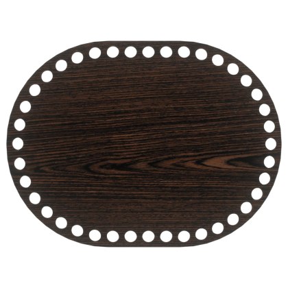 DENKO WIEKO DĄB WENGE BAZA DO KOSZYKA KOSZYCZKA DNO SPÓD OWAL 20 X 15 CM