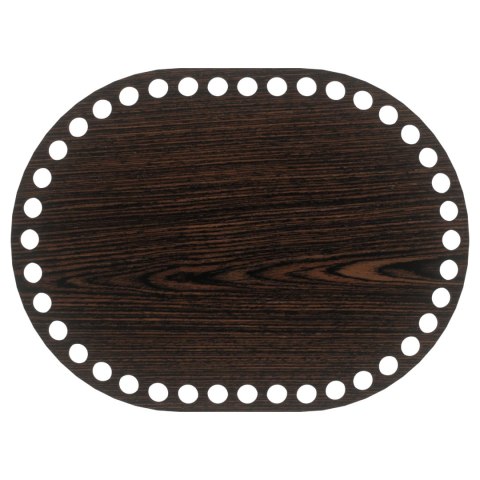 DENKO WIEKO DĄB WENGE BAZA DO KOSZYKA KOSZYCZKA DNO SPÓD OWAL 20 X 15 CM
