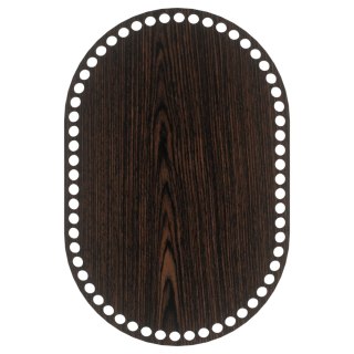 DENKO WIEKO DĄB WENGE BAZA DO KOSZYKA KOSZYCZKA DNO SPÓD OWAL 20 X 30 CM
