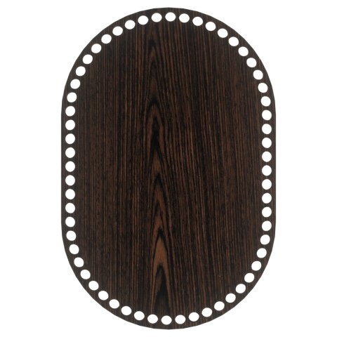 DENKO WIEKO DĄB WENGE BAZA DO KOSZYKA KOSZYCZKA DNO SPÓD OWAL 20 X 30 CM