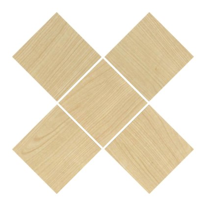 KLON KWADRAT Kwadraty BAZA DO OZDABIANIA Warsztaty Zestaw 10 X 10 cm 5 szt.