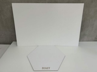 Płyta HDF 3mm 920 X 600mm 15 sztuk BIAŁA DWUSTRONNA