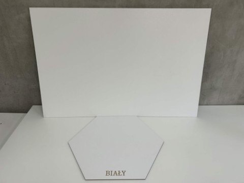 Płyta HDF 3mm 920 X 600mm 15 sztuk BIAŁA Jednostronnie