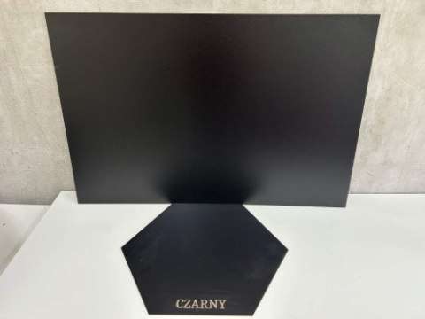 Płyta HDF 3mm 920 X 600mm 15 sztuk CZARNA Jednostronnie