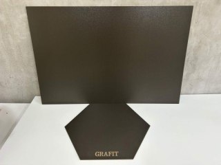 Płyta HDF 3mm 920 X 600mm 15 sztuk GRAFIT Jednostronnie