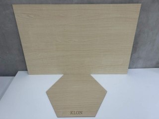 Płyta HDF 3mm 920 X 600mm 15 sztuk KLON Jednostronna