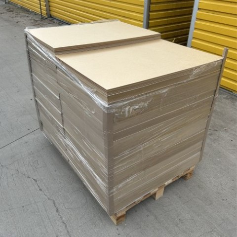 Płyta HDF 3mm 920 X 600mm Obustronnie SUROWA paleta 600 sztuk