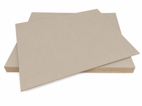 Płyta HDF 3mm Jednostronnie Kaszmirowy Beż 15 sztuk 460 X 600 mm