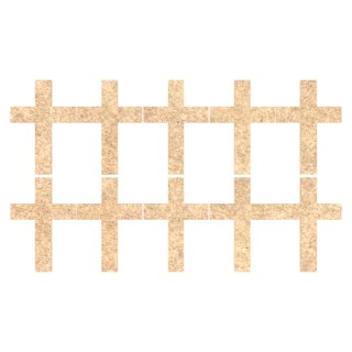 SUROWE KRZYŻYKI KRZYŻ do Ozdabiania Dekorowania Kolorowania 10 szt. 2 X 3 cm