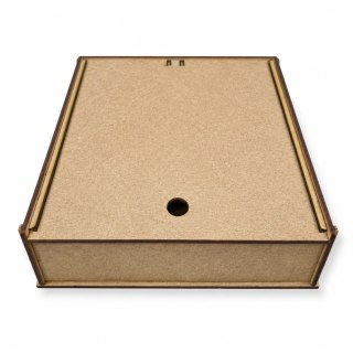 SUROWE PUDEŁKO DUŻE SZKATUŁKA NA PAMIĄTKI DROBIAZGI BIŻUTERIĘ DECOR 20 CM