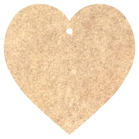 Serce Serduszko do Zawieszenia Zawieszka z Otworem Dziurką DIY SUROWE 15 CM